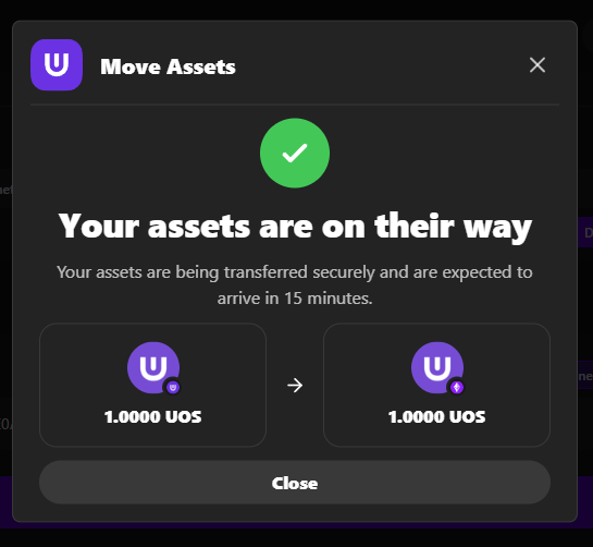 Ultra to EVM Success