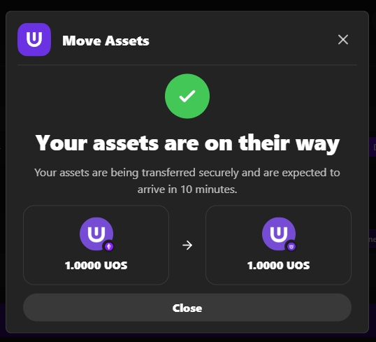 EVM to Ultra Success